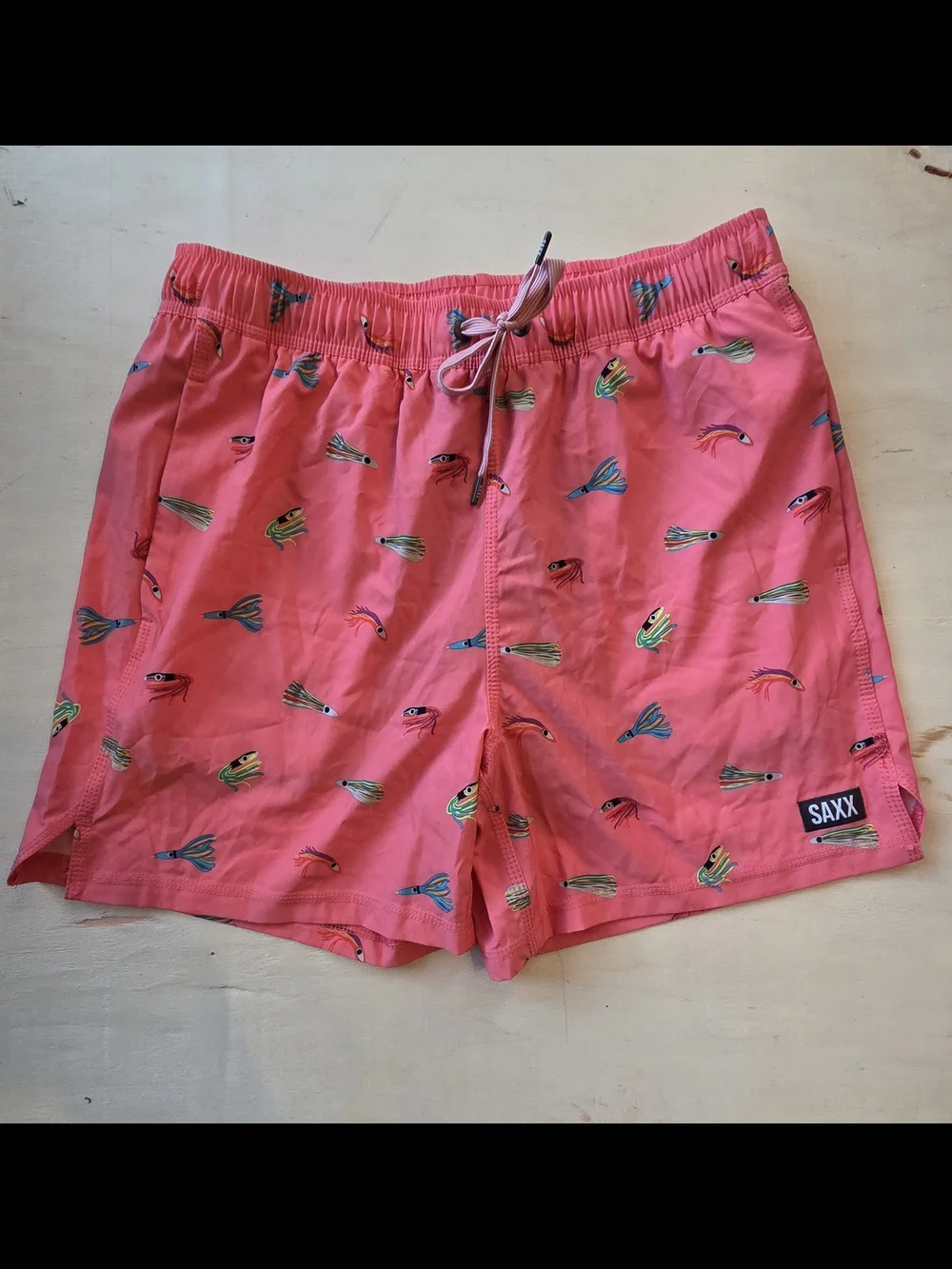 Saxx Coral Swim Shorts Lure Print